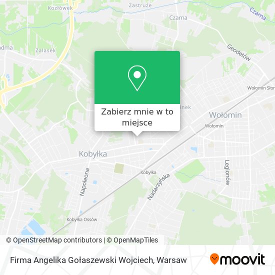 Mapa Firma Angelika Gołaszewski Wojciech