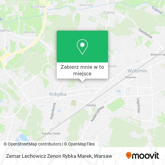 Mapa Zemar Lechowicz Zenon Rybka Marek