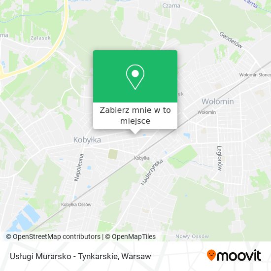 Mapa Usługi Murarsko - Tynkarskie