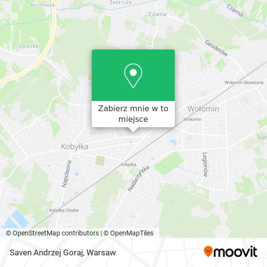 Mapa Saven Andrzej Goraj