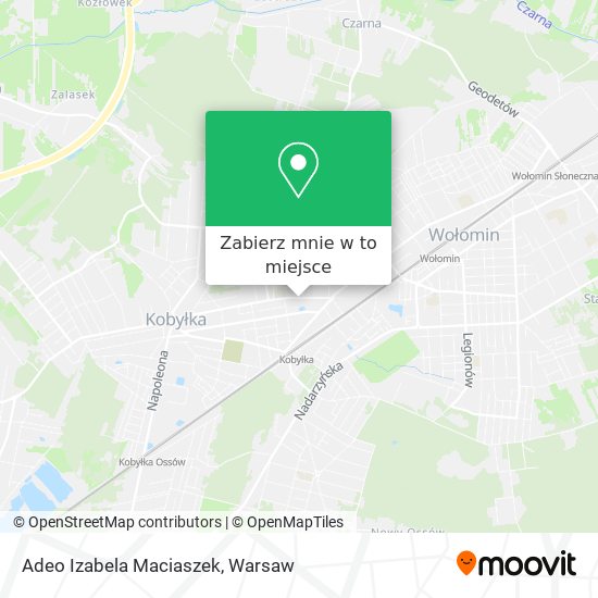 Mapa Adeo Izabela Maciaszek