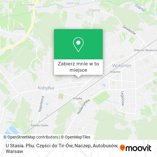 Mapa U Stasia. Phu. Części do Tir-Ów, Naczep, Autobusów