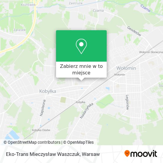 Mapa Eko-Trans Mieczysław Waszczuk