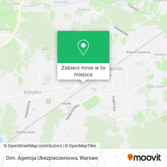 Mapa Dim. Agencja Ubezpieczeniowa