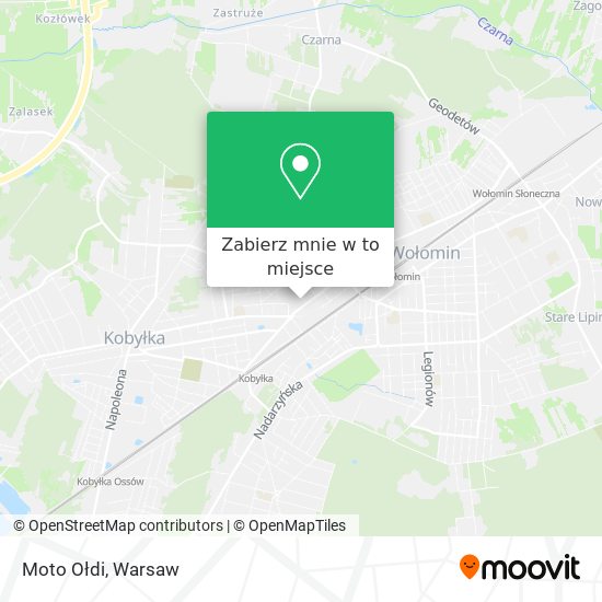 Mapa Moto Ołdi