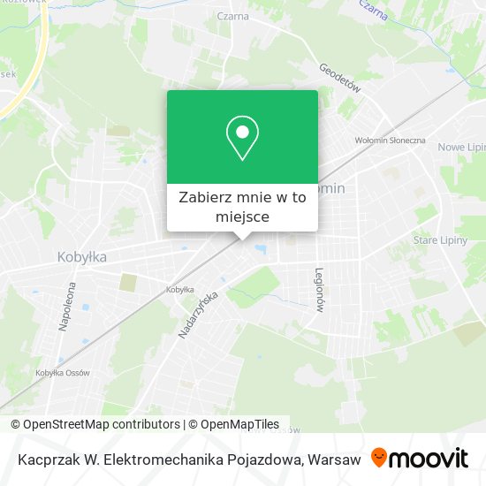 Mapa Kacprzak W. Elektromechanika Pojazdowa