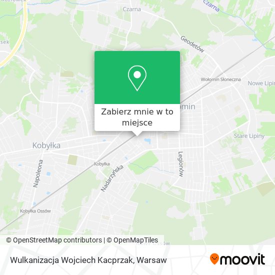 Mapa Wulkanizacja Wojciech Kacprzak