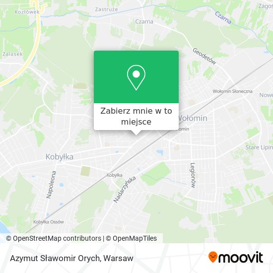 Mapa Azymut Sławomir Orych