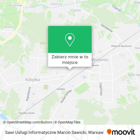 Mapa Sawi Usługi Informatyczne Marcin Sawicki