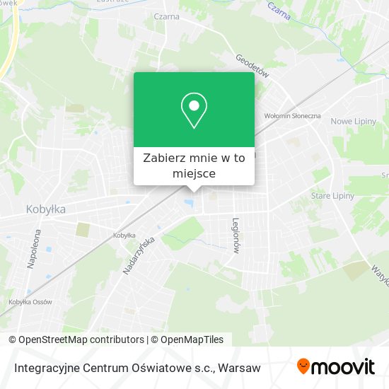 Mapa Integracyjne Centrum Oświatowe s.c.