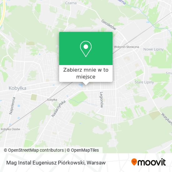 Mapa Mag Instal Eugeniusz Piórkowski