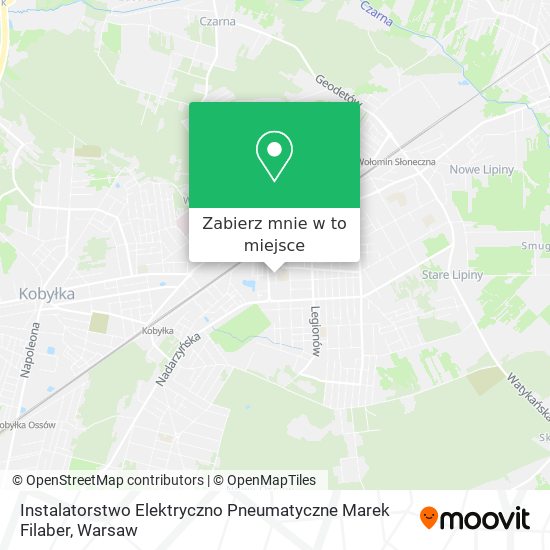 Mapa Instalatorstwo Elektryczno Pneumatyczne Marek Filaber