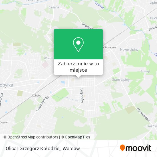 Mapa Olicar Grzegorz Kołodziej