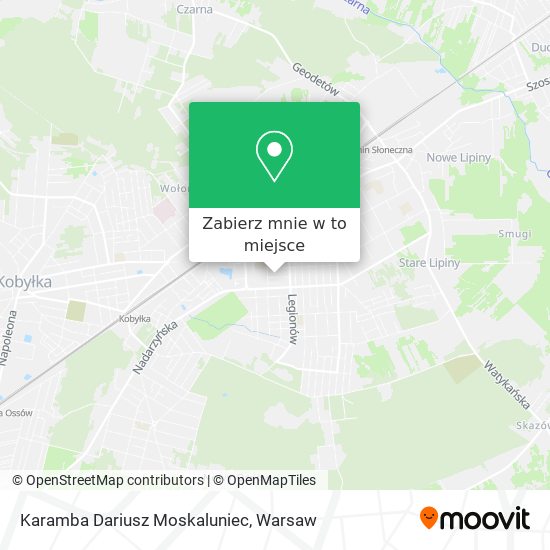 Mapa Karamba Dariusz Moskaluniec