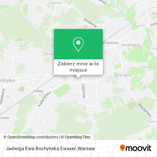 Mapa Jadwiga Ewa Bochyńska Ewaxer