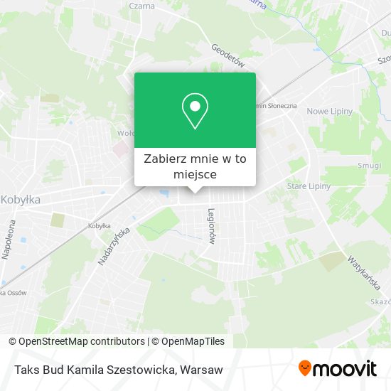 Mapa Taks Bud Kamila Szestowicka