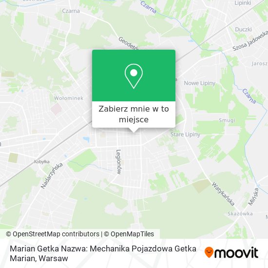 Mapa Marian Getka Nazwa: Mechanika Pojazdowa Getka Marian