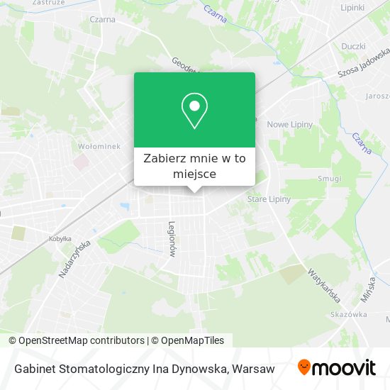 Mapa Gabinet Stomatologiczny Ina Dynowska