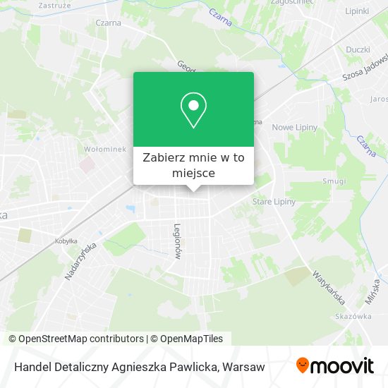 Mapa Handel Detaliczny Agnieszka Pawlicka