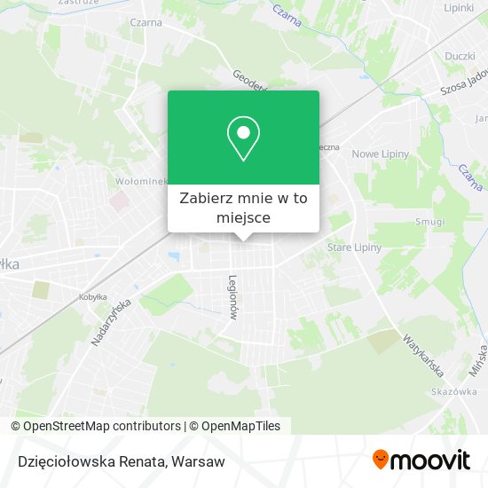 Mapa Dzięciołowska Renata