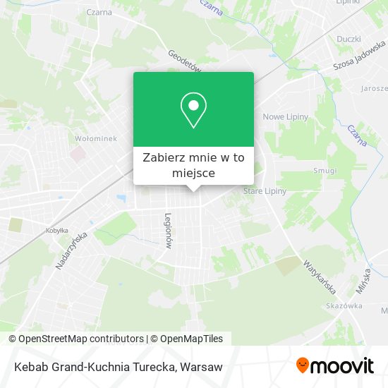 Mapa Kebab Grand-Kuchnia Turecka