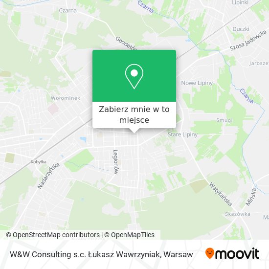 Mapa W&W Consulting s.c. Łukasz Wawrzyniak