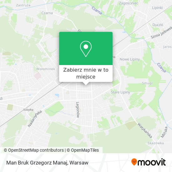 Mapa Man Bruk Grzegorz Manaj