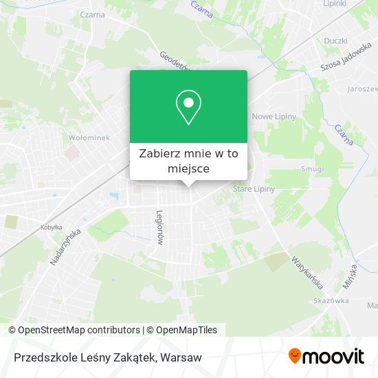 Mapa Przedszkole Leśny Zakątek