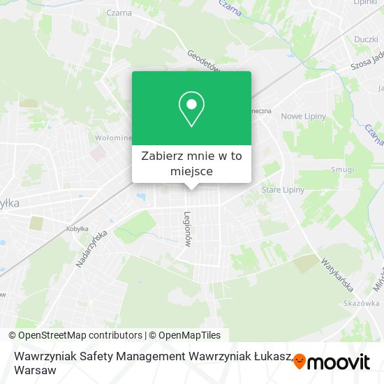 Mapa Wawrzyniak Safety Management Wawrzyniak Łukasz