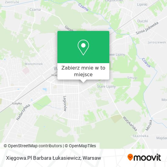 Mapa Xięgowa.Pl Barbara Łukasiewicz