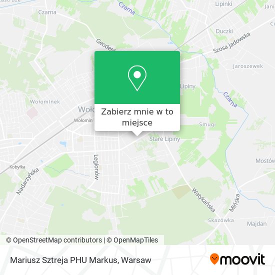 Mapa Mariusz Sztreja PHU Markus