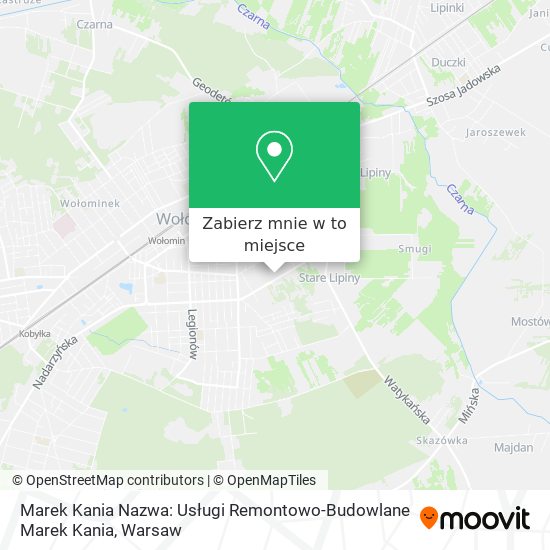 Mapa Marek Kania Nazwa: Usługi Remontowo-Budowlane Marek Kania