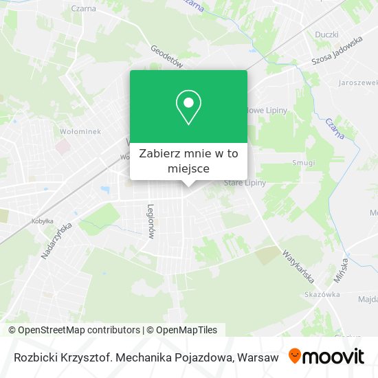 Mapa Rozbicki Krzysztof. Mechanika Pojazdowa