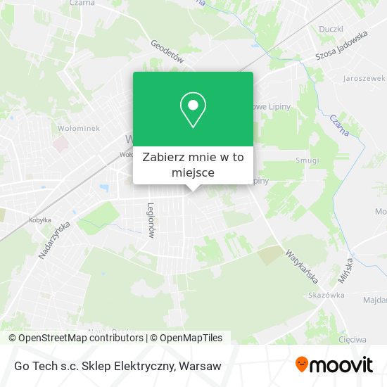 Mapa Go Tech s.c. Sklep Elektryczny