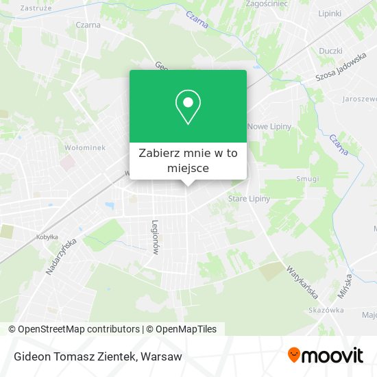 Mapa Gideon Tomasz Zientek