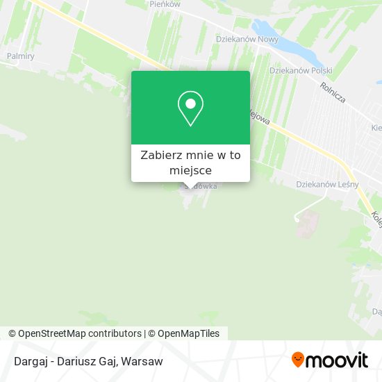 Mapa Dargaj - Dariusz Gaj