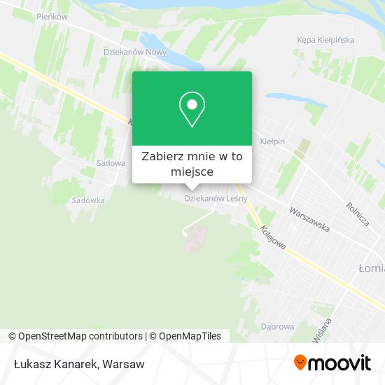 Mapa Łukasz Kanarek