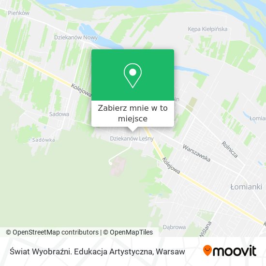 Mapa Świat Wyobraźni. Edukacja Artystyczna