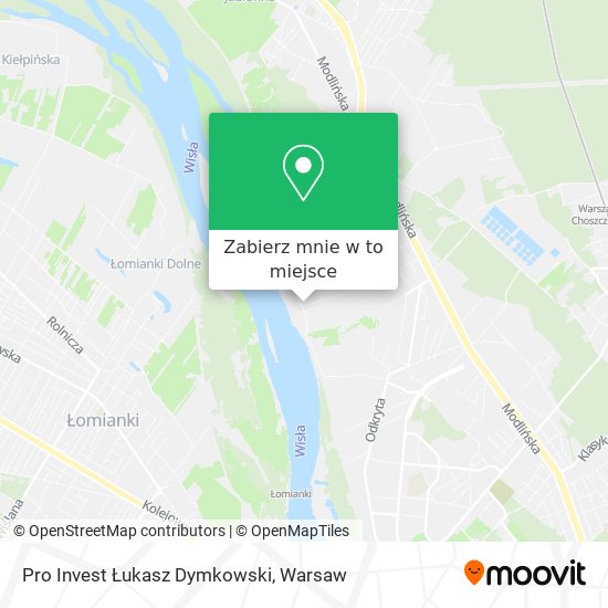 Mapa Pro Invest Łukasz Dymkowski