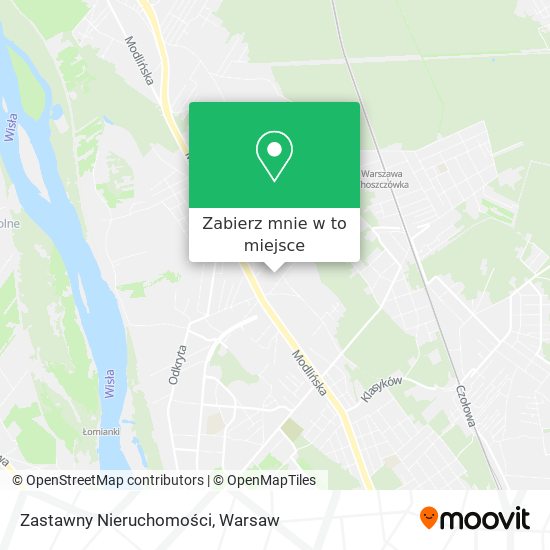 Mapa Zastawny Nieruchomości