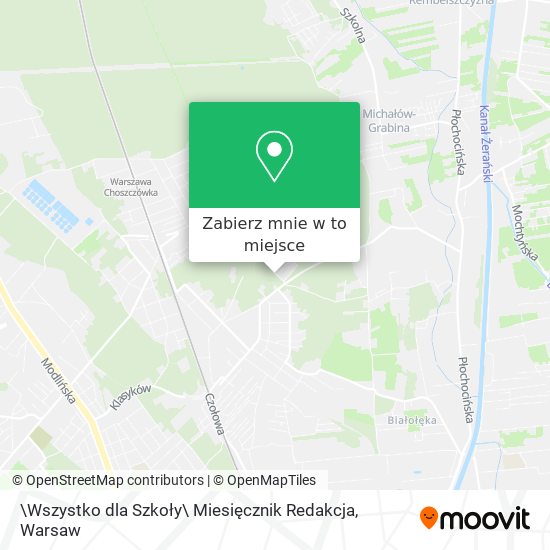 Mapa \Wszystko dla Szkoły\ Miesięcznik Redakcja