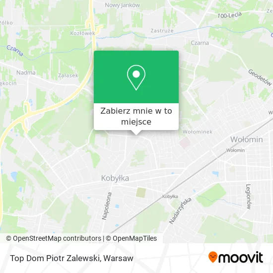 Mapa Top Dom Piotr Zalewski