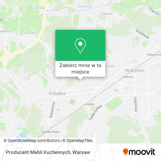 Mapa Producent Mebli Kuchennych