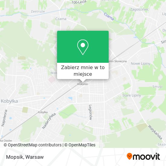 Mapa Mopsik