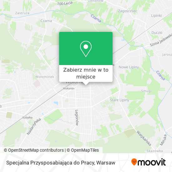 Mapa Specjalna Przysposabiająca do Pracy