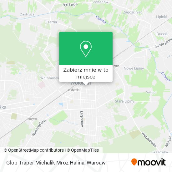 Mapa Glob Traper Michalik Mróz Halina