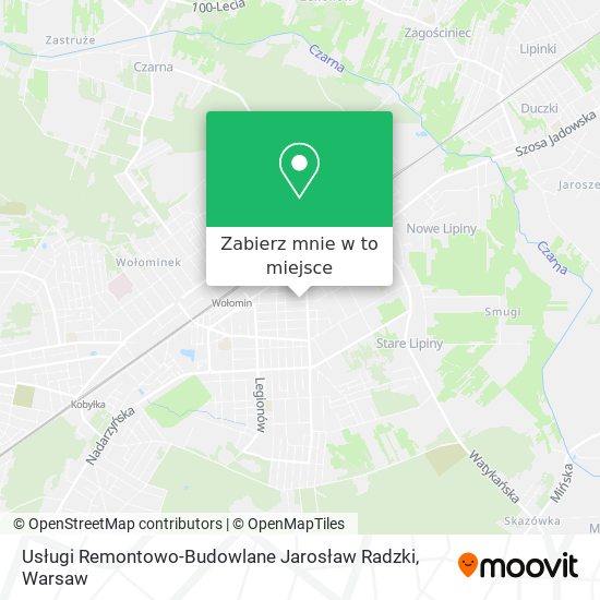 Mapa Usługi Remontowo-Budowlane Jarosław Radzki