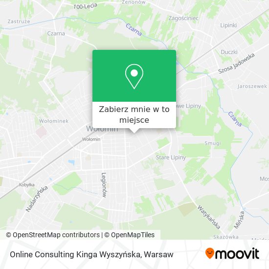 Mapa Online Consulting Kinga Wyszyńska