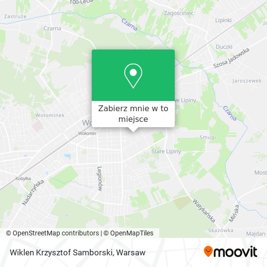 Mapa Wiklen Krzysztof Samborski