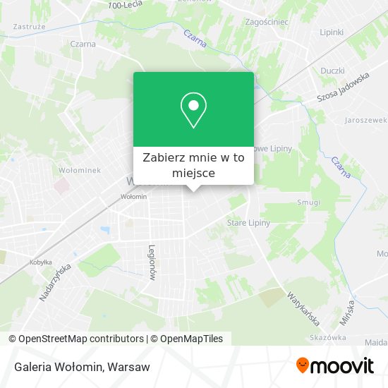 Mapa Galeria Wołomin